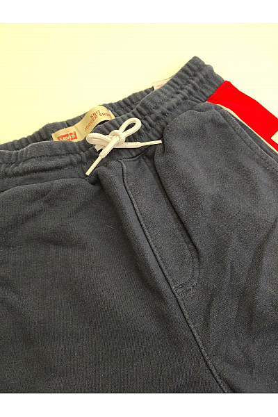 LEVIS Chlapecké bavlněné modré kraťasy s nápisem Velikost 14A | LEVIS | obrázek 3