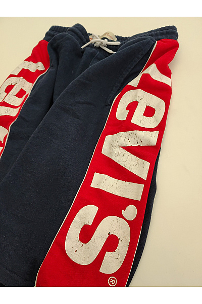 LEVIS Chlapecké bavlněné modré kraťasy s nápisem Velikost 14A | LEVIS | obrázek 5