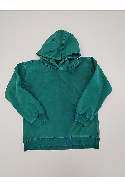 URBAN CLASSICS Dámská zelená bavlněná mikina s kapucí přes hlavu Vel. XL | URBAN CLASSICS | obrázek 2