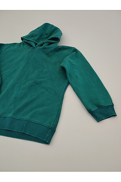 URBAN CLASSICS Dámská zelená bavlněná mikina s kapucí přes hlavu Vel. XL | URBAN CLASSICS | obrázek 3