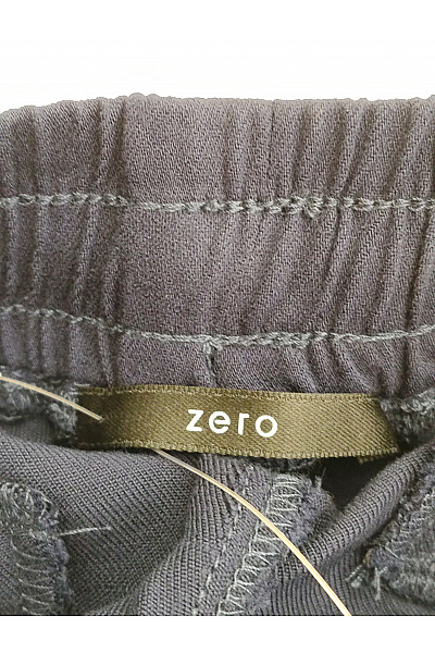ZERO Černé široké letní kalhoty s vysokým pasem Velikost EU 40 | ZERO | obrázek 5