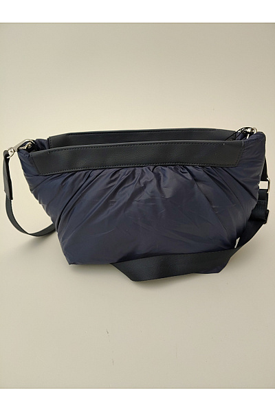 C'est tout Modrá prošívaná crossbody kabelka měkká | C'est tout | obrázek 6