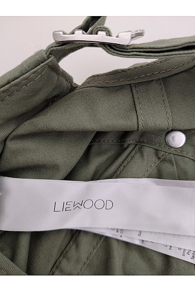 liewood Bavlněná khaki kšiltovka s nápisem Velikost 1-4Y | liewood | obrázek 6