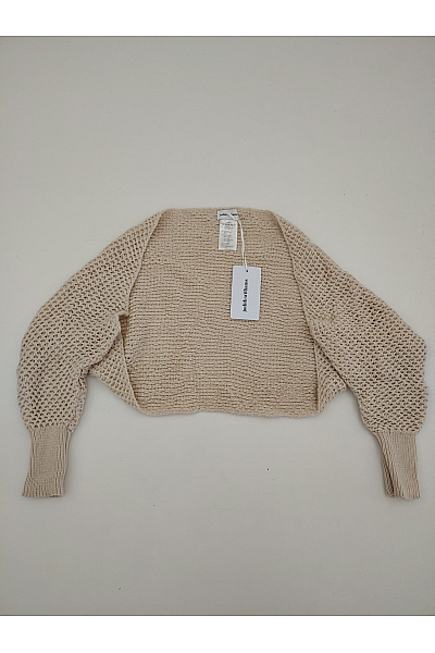 Judith Williams Béžový pletený ažurový crop kardigan Vel. One Size | Judith Williams | obrázek 2