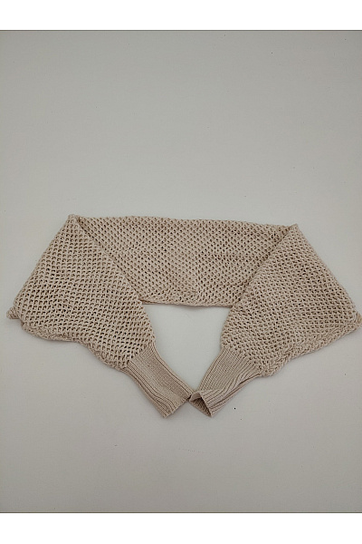 Judith Williams Béžový pletený ažurový crop kardigan Vel. One Size | Judith Williams | obrázek 5