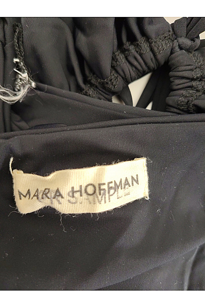 Mara Hoffman Černé jednodílné plavky s průstřihy za krk | Mara Hoffman | obrázek 7
