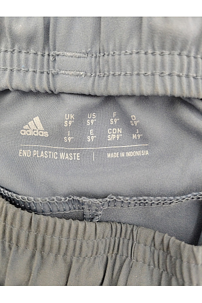ADIDAS Modré sportovní běžecké kraťasy s kapsami Vel. US S | ADIDAS | obrázek 6