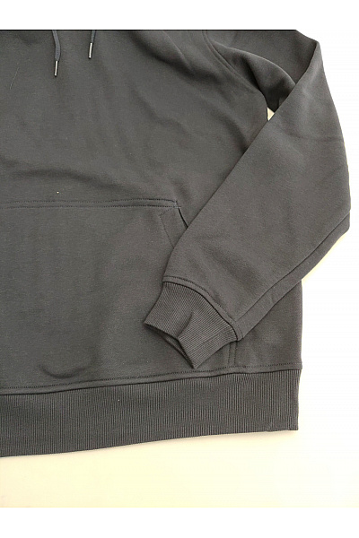 Pánská bavlněná mikina s kapucí a klokaní kapsou černá | Unimoda | obrázek 4