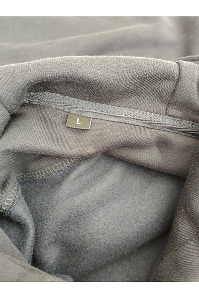Pánská bavlněná mikina s kapucí a klokaní kapsou černá | Unimoda | obrázek 6