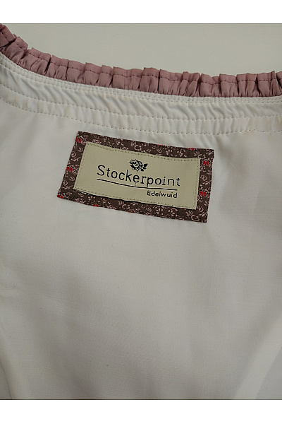 Stockerpoint Dámské bavlněné dirndl šaty midi květované s páskem Velikost XS | Stockerpoint | obrázek 10