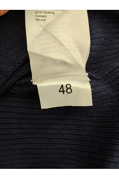 GENTLEMEN SELECTION Pánský modrý žebrovaný pletený svetr na zip se stojáčkem Vel. DE 48 | GENTLEMEN SELECTION | obrázek 8
