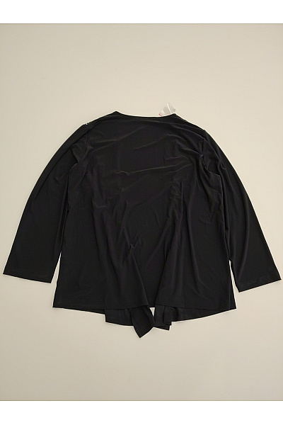 COUTURE LINE Černé elegantní dámské bolerko s kamínky pro plnoštíhlé Vel. DE 48 | COUTURE LINE | obrázek 6