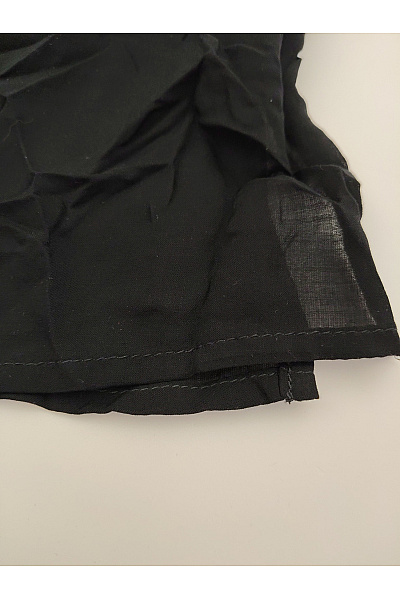 Dámská černá noční košilka na ramínka Velikost XS | Unimoda | obrázek 3