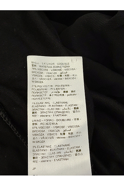 DESIGUAL Černé boho šaty s dlouhým rukávem a výšivkou Vel. S | DESIGUAL | obrázek 7