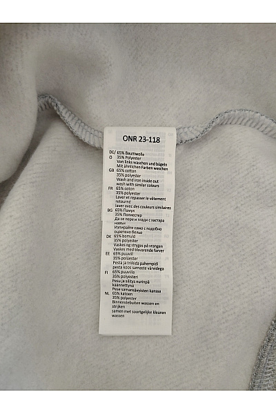 Šedá pánská oversized mikina s kapucí přes hlavu Velikost XXL | Unimoda | obrázek 5