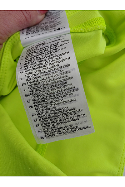 ADIDAS Zelené sportovní cyklistické kraťasy s vysokým pasem a kapsami Vel. US L | ADIDAS | obrázek 6