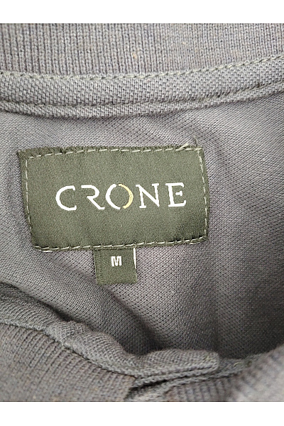 crone Pánské černé polo tričko s krátkým rukávem basic Vel. M | crone | obrázek 5