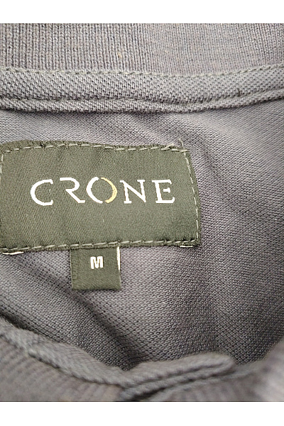 crone Pánské černé polo tričko s krátkým rukávem basic Vel. M | crone | obrázek 6