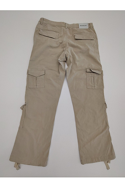 MJGONZALES Bavlněné khaki cargo kalhoty s kapsami Vel. L | MJGONZALES | obrázek 5