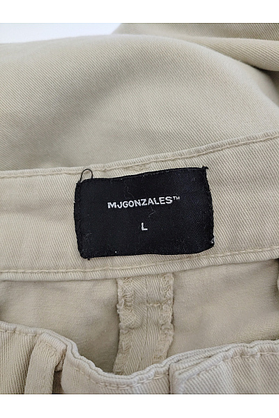 MJGONZALES Bavlněné khaki cargo kalhoty s kapsami Vel. L | MJGONZALES | obrázek 8