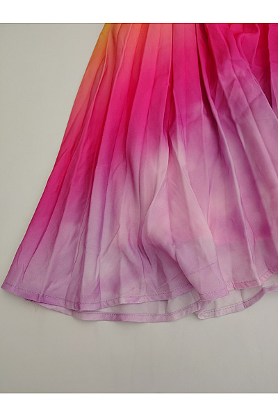 Billieblush Dívčí šaty barevné ombre skládané letní Velikost FR 10 | Billieblush | obrázek 3