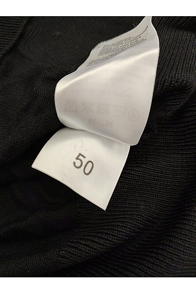 PFEFFINGER Černý oversized pulovr se stojáčkem a perličkami Velikost IT 50 | PFEFFINGER | obrázek 8