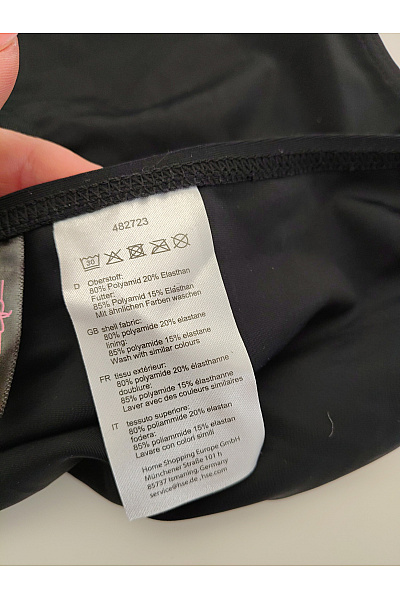 Lavelle Černé plavkové kalhotky s vysokým pasem Vel. 46C | Lavelle | obrázek 5