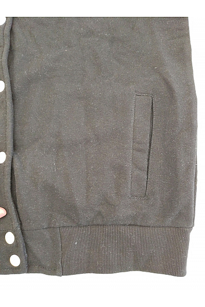 URBAN CLASSICS Černobílá baseballová bomber bunda bavlněná Velikost M | URBAN CLASSICS | obrázek 2