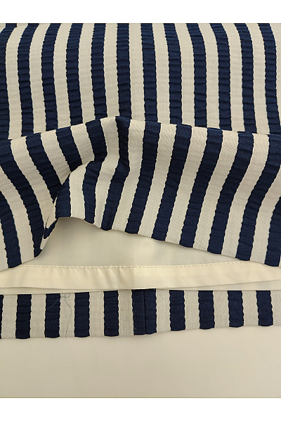 COMMA Černobílá pruhovaná mini sukně pouzdrová elegantní Vel. EU 36 | COMMA | obrázek 3