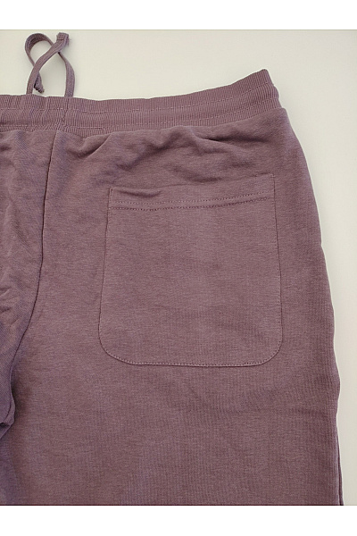 URBAN CLASSICS Dámské bavlněné tepláky jogger fialové Vel. L | URBAN CLASSICS | obrázek 4