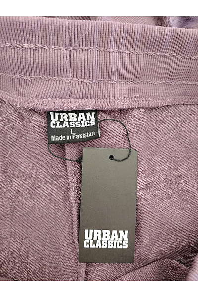 URBAN CLASSICS Dámské bavlněné tepláky jogger fialové Vel. L | URBAN CLASSICS | obrázek 7