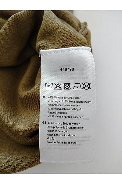 PFEFFINGER Dámský khaki pletený pulovr s lodičkovým výstřihem basic Velikost EU 42 | PFEFFINGER | obrázek 8