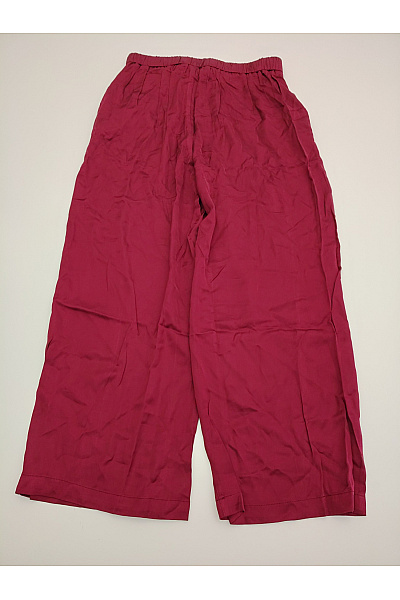 Červené široké kalhoty s vysokým pasem Vel. 40 | Unimoda | obrázek 6