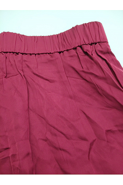 Červené široké kalhoty s vysokým pasem Vel. 40 | Unimoda | obrázek 7