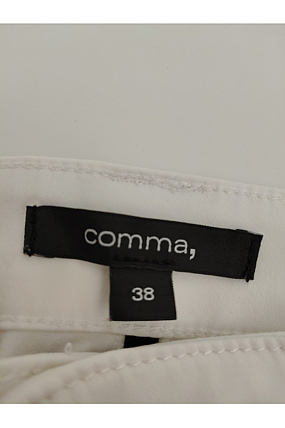 COMMA Bílé bavlněné džíny se zipy Vel. EU 38 | COMMA | obrázek 6