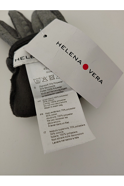 HELENA VERA Šedé pletené rukavice smart casual | HELENA VERA | obrázek 6