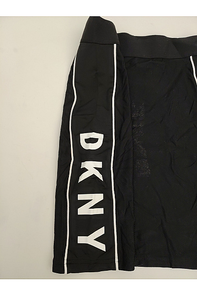 Donna Karan Černé sportovní mini pouzdrová sukně s vysokým pasem Velikost US 14 | Donna Karan | obrázek 4