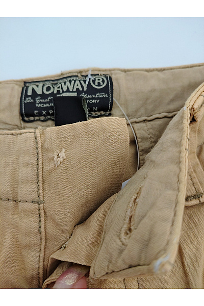 Geographical Norway Béžové bavlněné cargo kraťasy s kapsami Velikost XL | Geographical Norway | obrázek 5