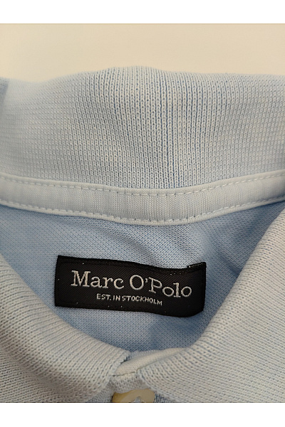 Marc O´Polo Pánské bavlněné polo tričko s krátkým rukávem modré Velikost M | Marc O´Polo | obrázek 6