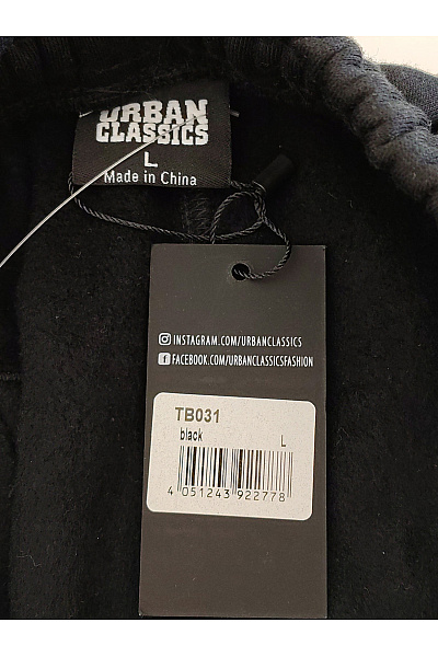 URBAN CLASSICS Černé bavlněné cargo tepláky s kapsami na stehnech Velikost XS | URBAN CLASSICS | obrázek 8