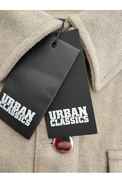 URBAN CLASSICS Dámská khaki košilová přechodová bunda oversize Velikost S | URBAN CLASSICS | obrázek 5