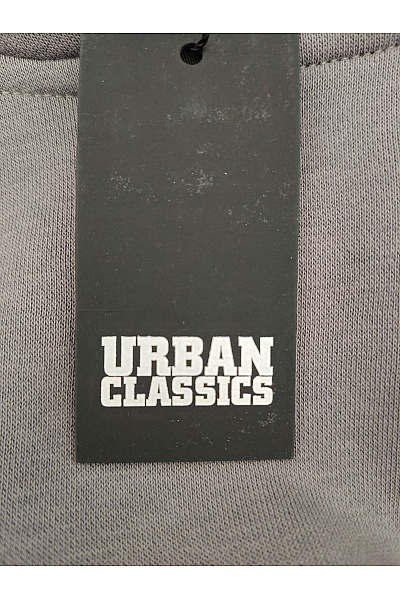 URBAN CLASSICS Dámská šedá bavlněná mikina s kapucí přes hlavu Vel. XS | URBAN CLASSICS | obrázek 7