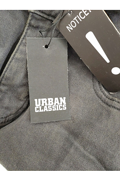URBAN CLASSICS Černé dámské skinny džíny s vysokým pasem Velikost 29 | URBAN CLASSICS | obrázek 7