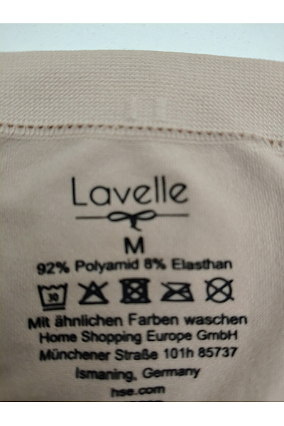 Lavelle Béžové dámské bezešvé kalhotky vysoký pas Velikost EU M | Lavelle | obrázek 4