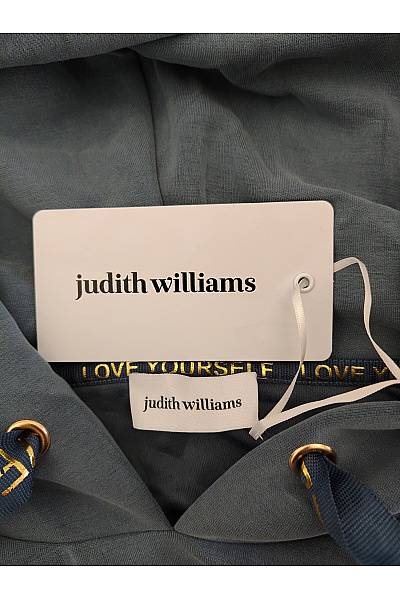 Judith Williams Dámská modrá oversized mikina s kapucí a potiskem Vel. DE 46 | Judith Williams | obrázek 13