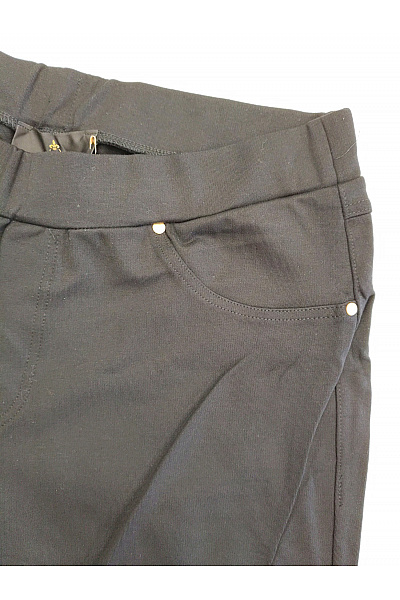 Alfredo Pauly Černé elegantní kalhoty s vysokým pasem Vel. DE 40 | Alfredo Pauly | obrázek 3