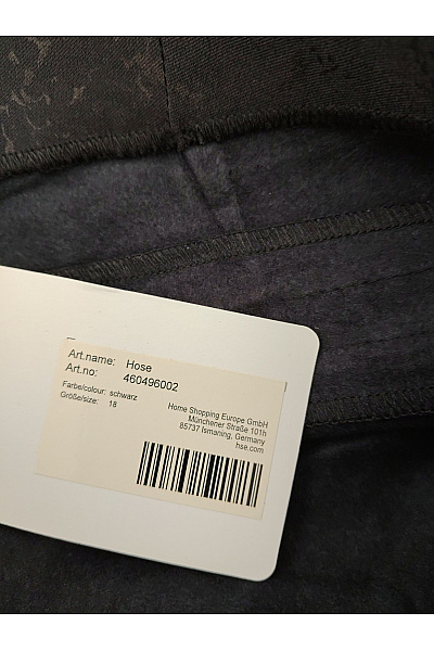Judith Williams Černé elegantní společenské kalhoty s vysokým pasem Vel. DE 18 | Judith Williams | obrázek 10