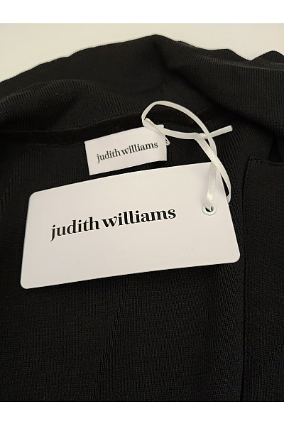 Judith Williams Černý pletený kardigan s límečkem a páskem Vel. DE 48 | Judith Williams | obrázek 8