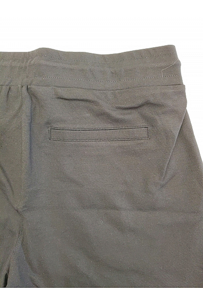 fiora blue Černé dámské chino kalhoty s vysokým pasem a zavazováním Velikost DE 42 | fiora blue | obrázek 6