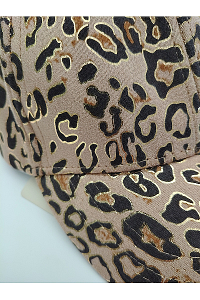 PFEFFINGER Béžová kšiltovka s leopardím vzorem | PFEFFINGER | obrázek 2